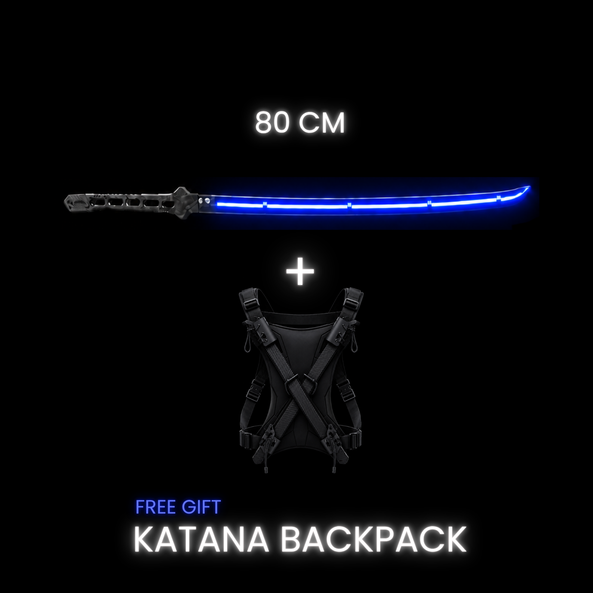 CARBON FIBER KATANA 80CM