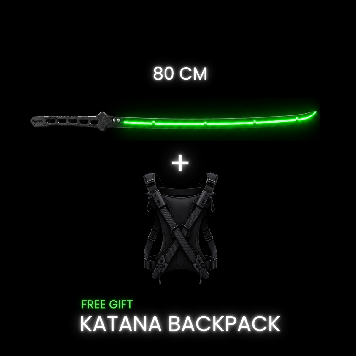 CARBON FIBER KATANA 80CM